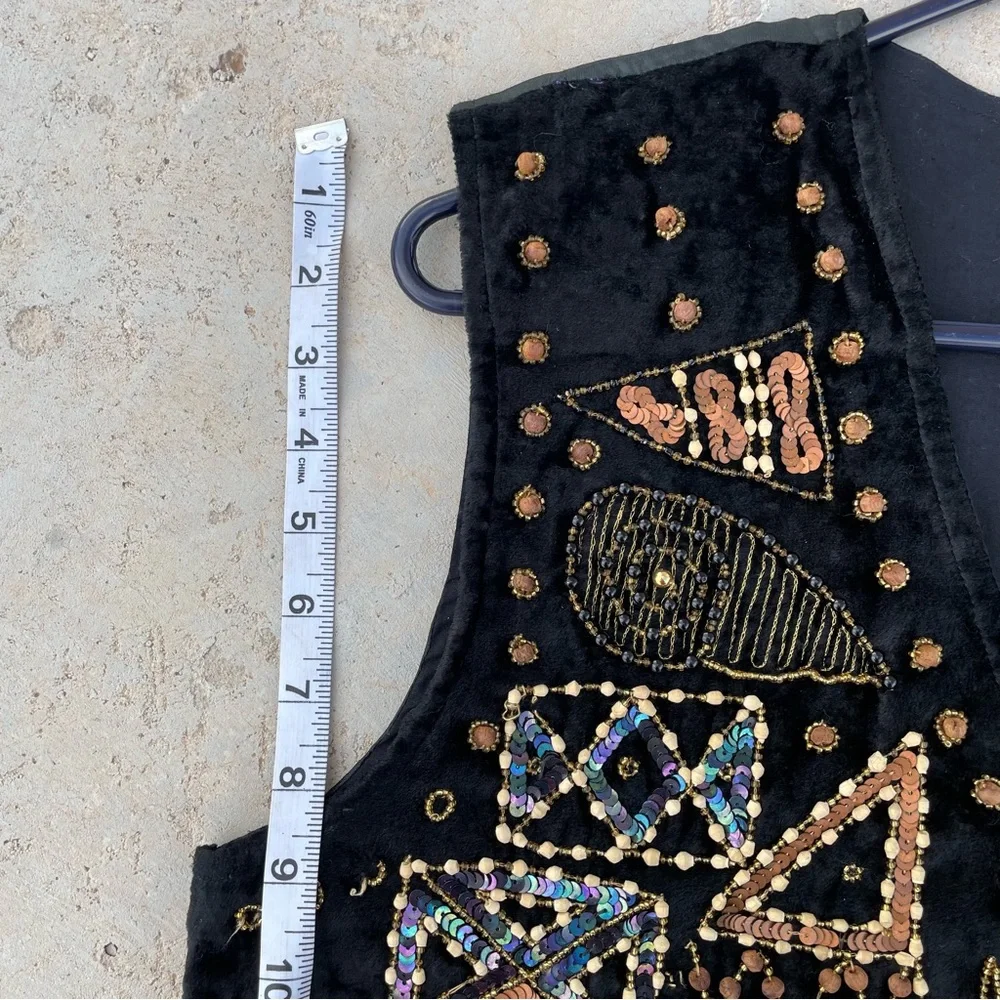 Vintage Boho Statement Vest ✨ - Picture 9 of 15